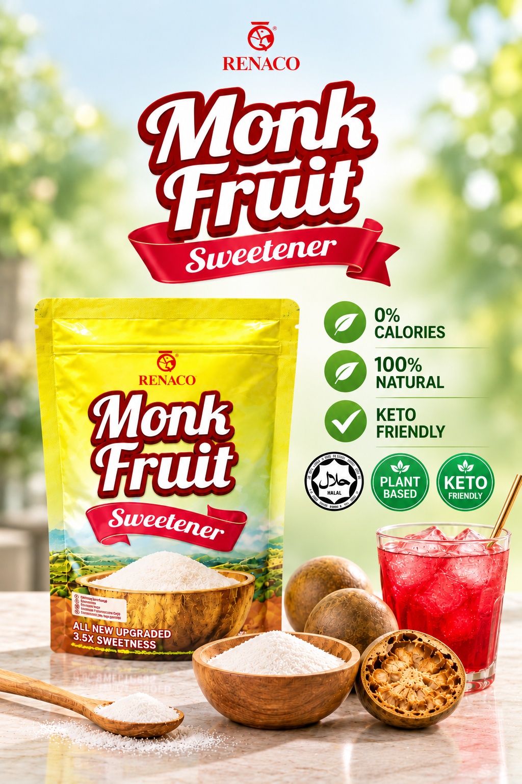 Monk Fruit Sweetener Renaco